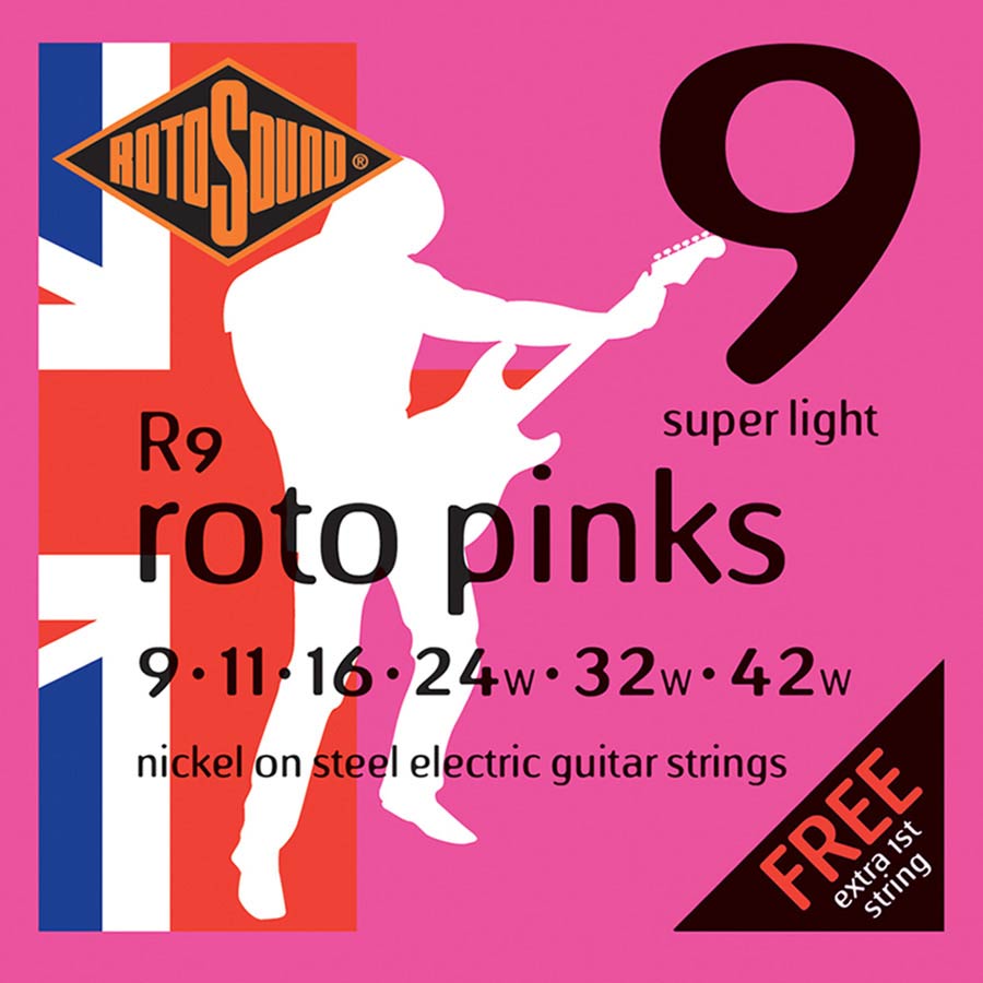 Nickel On Steel Electric Guitar String Sets
