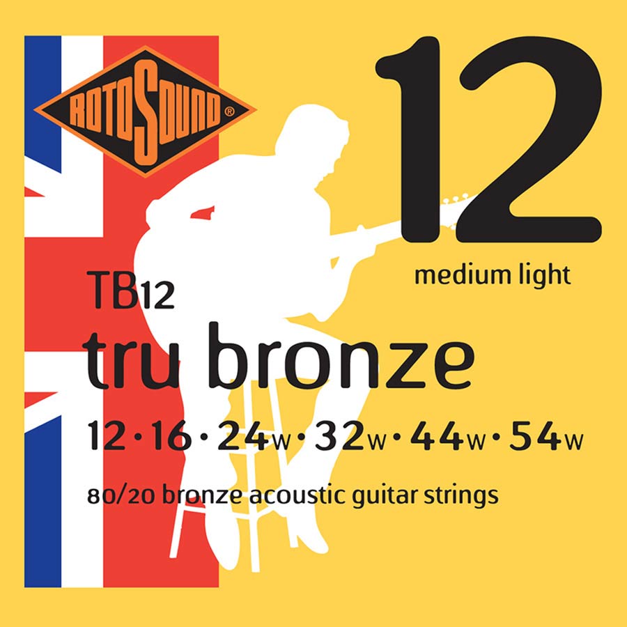 Tru Bronze 80/20 Bronze Acoustic Guitar String Sets