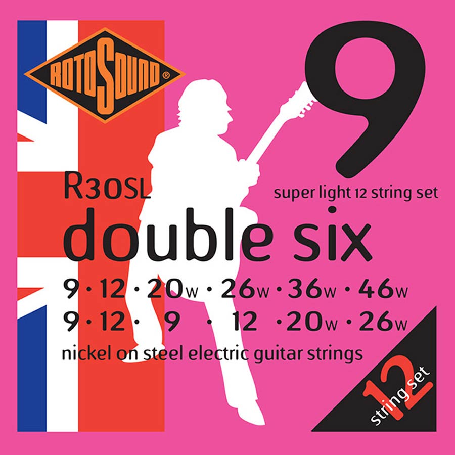 Nickel On Steel Electric Guitar String Sets