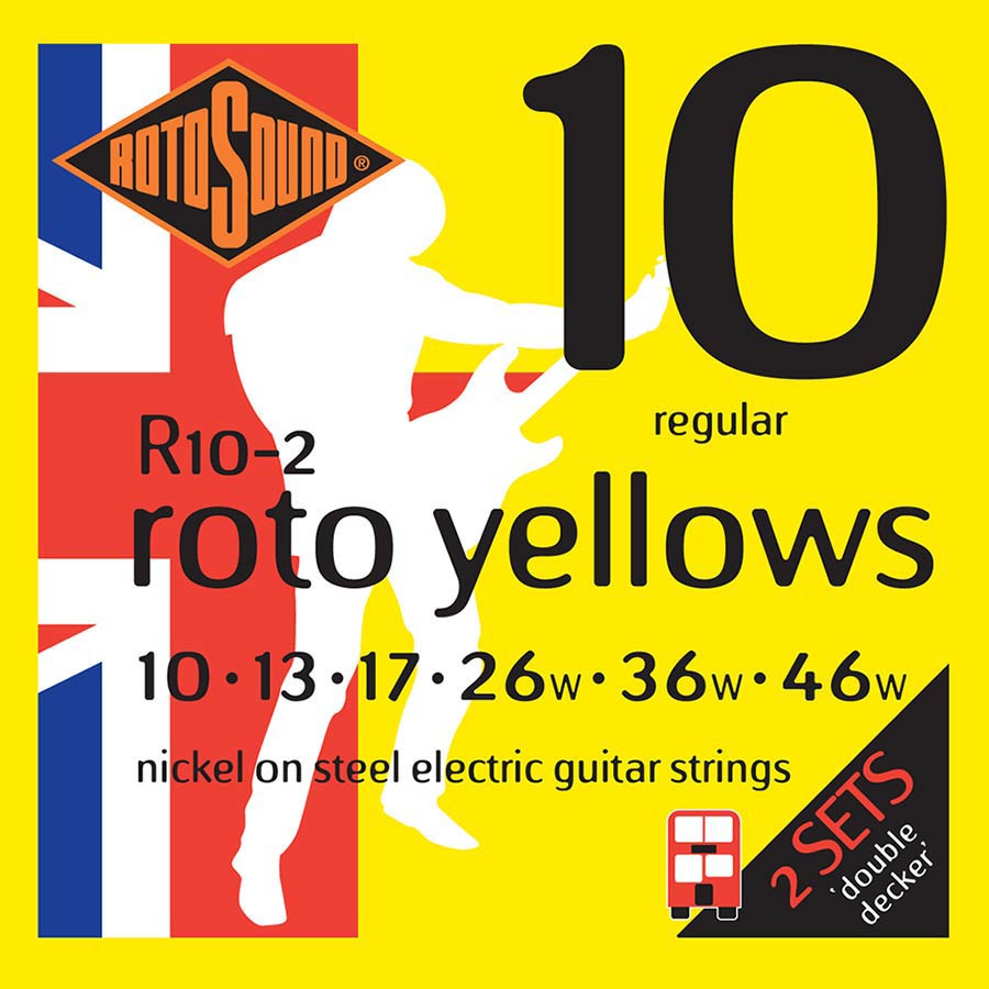 Nickel On Steel Electric Guitar String Sets