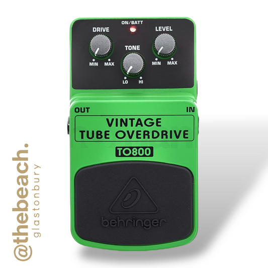 Behringer TO800  Vintage Tube-Sound Overdrive Effects Pedal