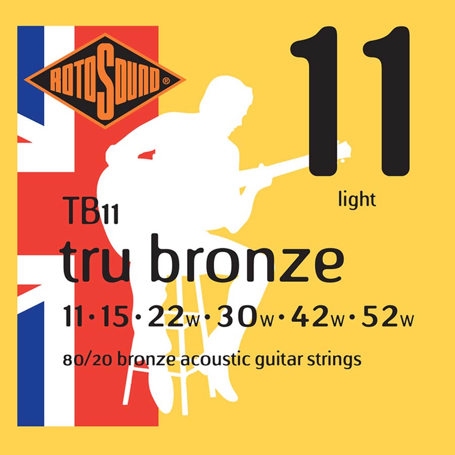 Tru Bronze 80/20 Bronze Acoustic Guitar String Sets
