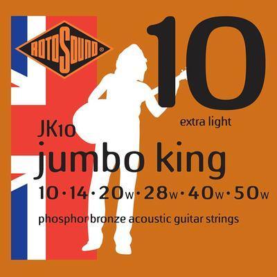 Jumbo King Phosphor Bronze Acoustic Guitar String Sets