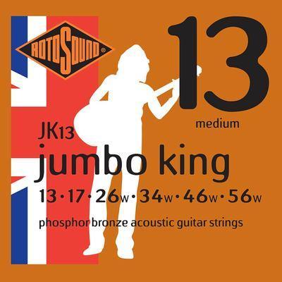 Jumbo King Phosphor Bronze Acoustic Guitar String Sets