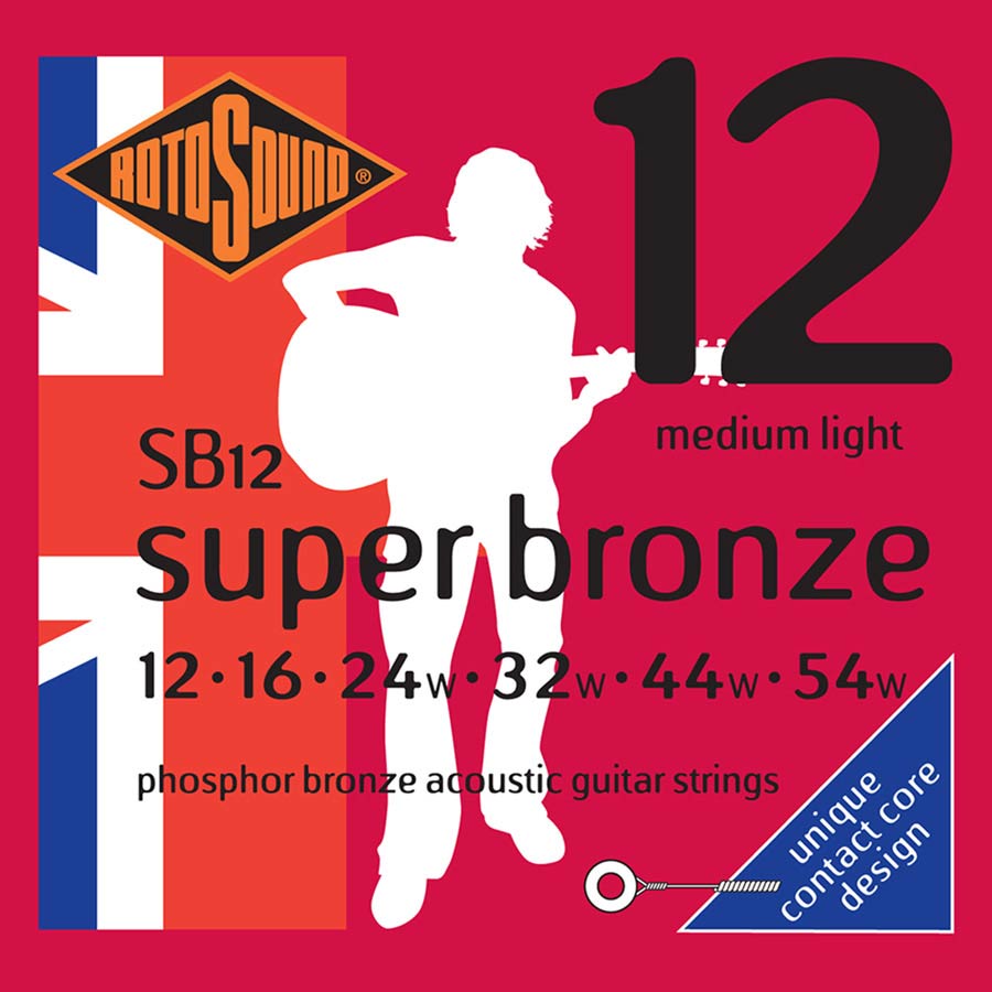 Super Bronze Phosphor Bronze Acoustic Guitar Strings